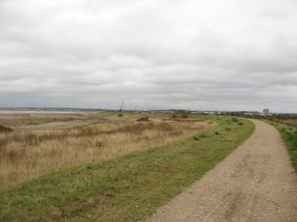 Path by Crayford Marshes