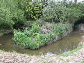 The meandering Dollis Brook