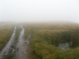 Path along Rushup Edge