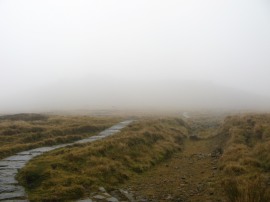 Path heading to Kinder Low