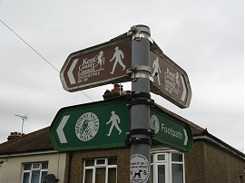 Walk sign