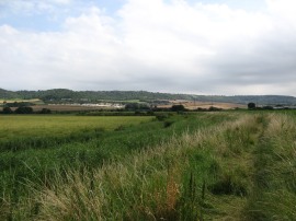 View towards the North Downs