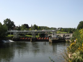 East Farleigh Lock and Weir