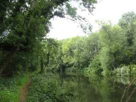 Path nr Oak Weir Lock