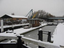 Ponders End lock