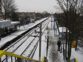 Ponders End station