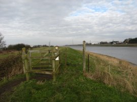 View down the River Great Ouse