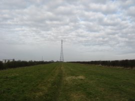 Heading towards the pylon