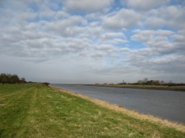 View down the River Great Ouse